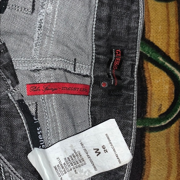 Guess jeans black straight size 26 - Picture 4 of 4